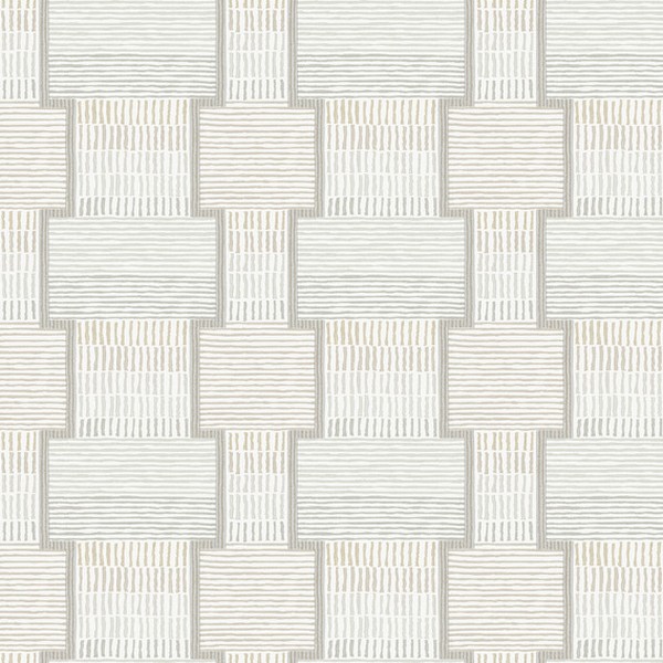 La Broderie Grey Wallpaper