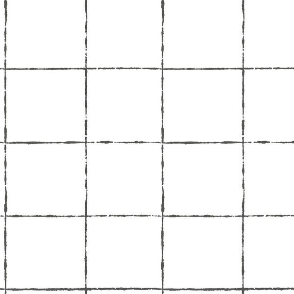La Vitre Plaid Carbon Black Wallpaper