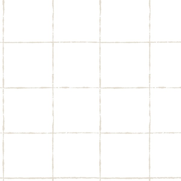 La Vitre Plaid Graphite Wallpaper