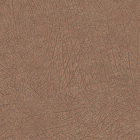 Latigo Copper Leather Wallpaper