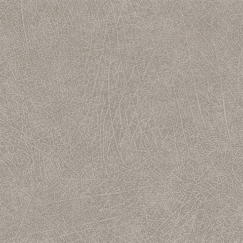 Latigo Dove Leather Wallpaper