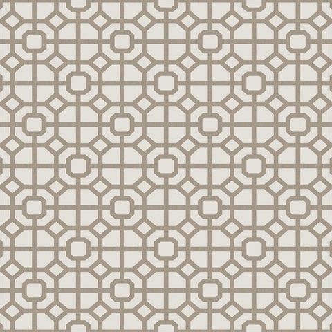 Lattice Spring Blossom Wallpaper