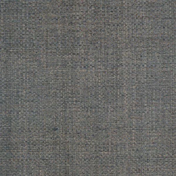Lauderdale Grey Raffia Grasscloth Wallpaper
