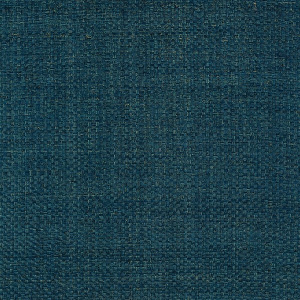 Lauderdale Navy Raffia Grasscloth Wallpaper