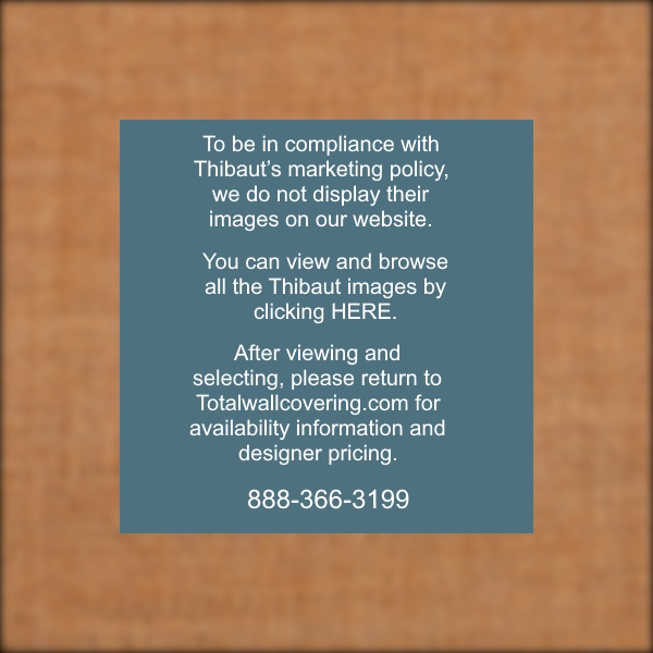 Lauderdale Pumpkin Raffia Grasscloth Wallpaper