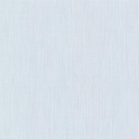 Laurita Light Blue Linen Texture Wallpaper