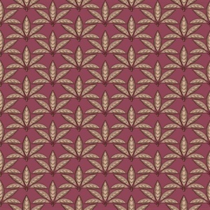 Leaf Motif Wallpaper