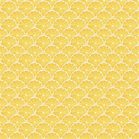 Lemon Scallop Wallpaper