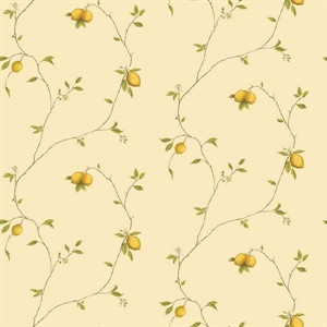 Lemon Vine Wallpaper