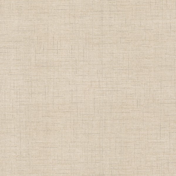 Leon Beige Faux Fabric Wallpaper