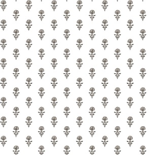 Libby Stone Mini Floral Wallpaper