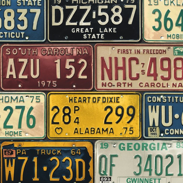 License Plates Wallpaper