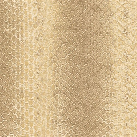 Light Brown Snake Skin Wallpaper