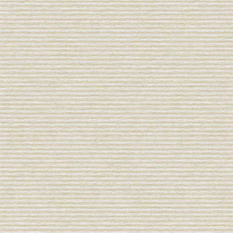 Lily Beige Stripe Wallpaper
