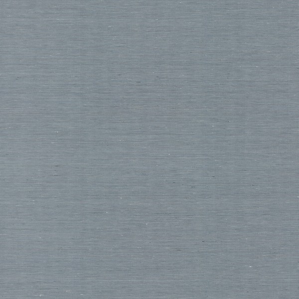 Linen Levels Ice Blue Grasscloth Wallpaper