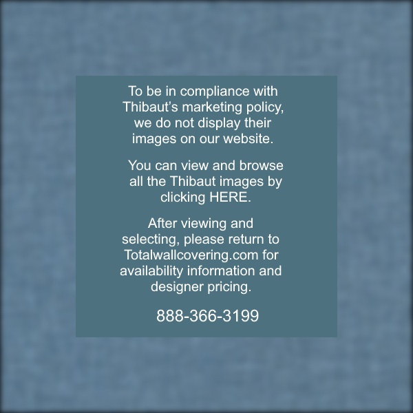 Linen Weave Blue Wallpaper