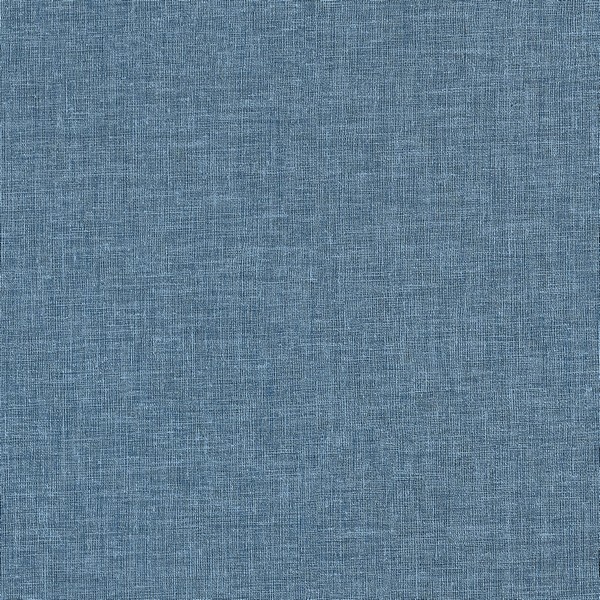 Linen Weave Blue Wallpaper