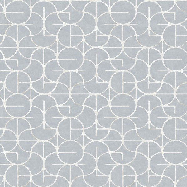 Looking Glass Chambray Wallpaper