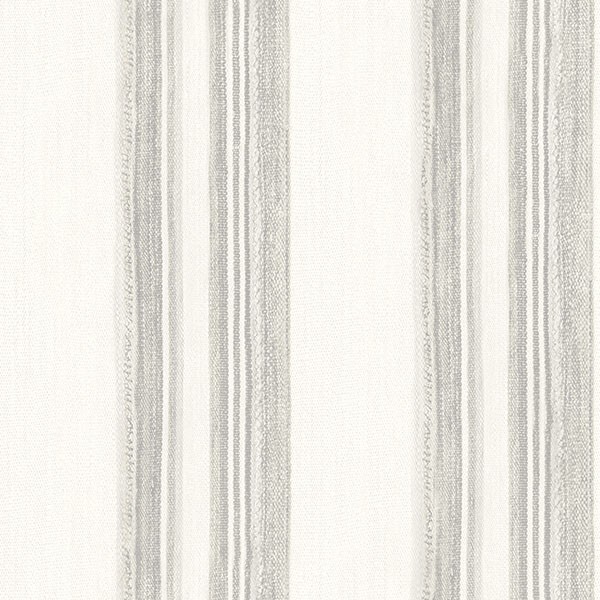Loom Spun Grey Wallpaper