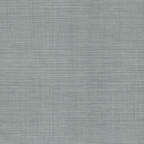 Lotus Silk Steel Blue Wallpaper