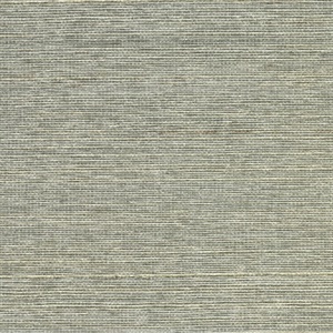 Lucena Grey Grasscloth Wallpaper