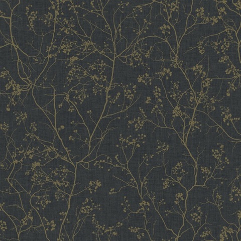 Luminous Branches Wallpaper