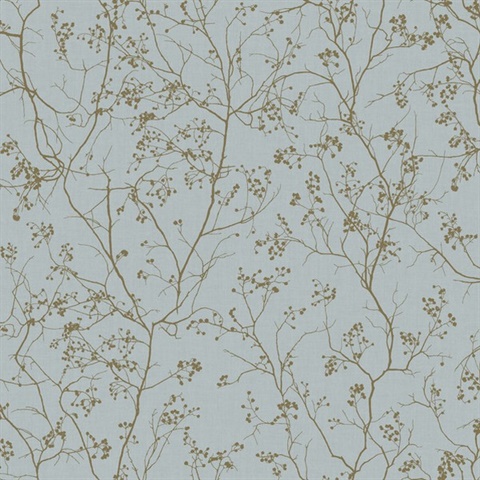 Luminous Branches Wallpaper