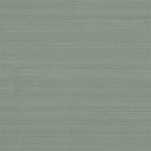 Luxe Silk Sea Green Texture Stripe Wallpaper