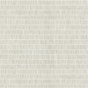Luz Grey Faux Grasscloth Wallpaper