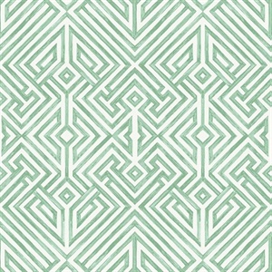 Lyon Green Geometric Key Wallpaper