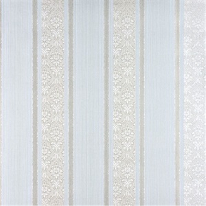 Mackenzie Mint Stripe Wallpaper