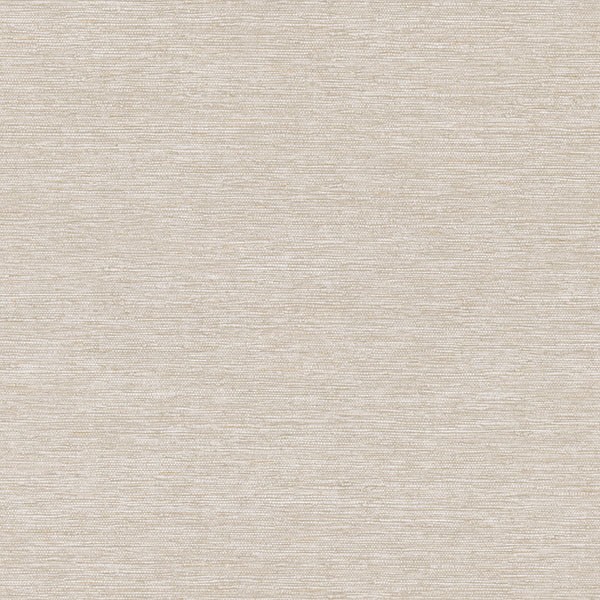 Mae Beige Faux Grasscloth Wallpaper