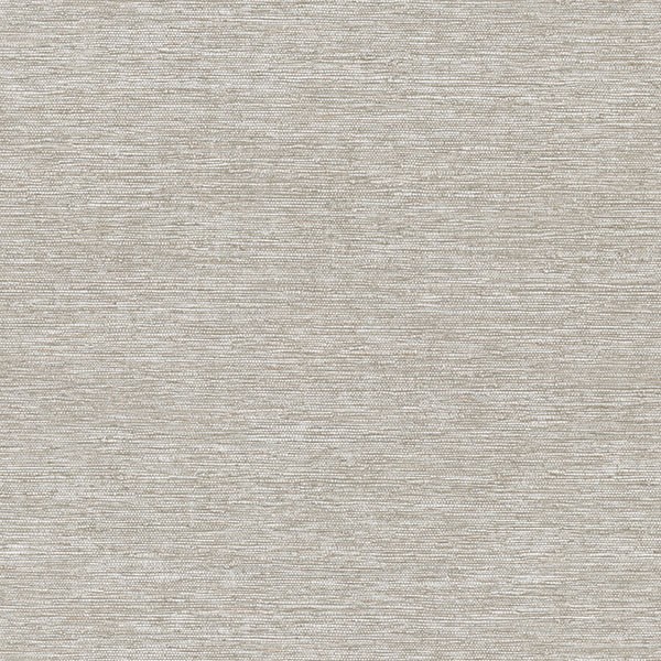 Mae Grey Faux Grasscloth Wallpaper