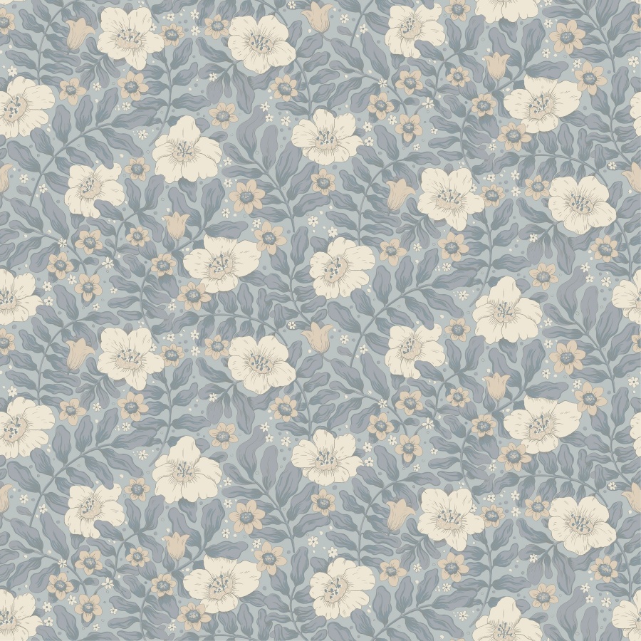 Maggan Blue Wallpaper