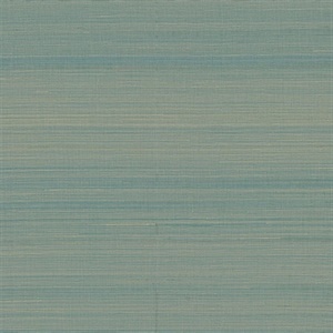 Mai Turquoise Grasscloth Wallpaper