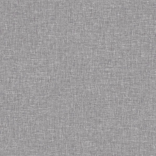 Maisie Grey Linen Wallpaper