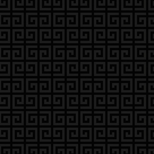 Major Greek Key Metallic Onyx Wallpaper