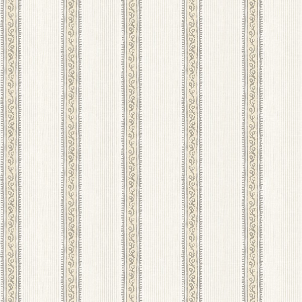 Mandevilla Honey Vine Stripe Wallpaper