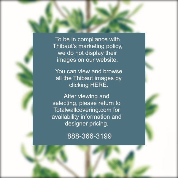 Mangrove Tree Green and White Wallpaper