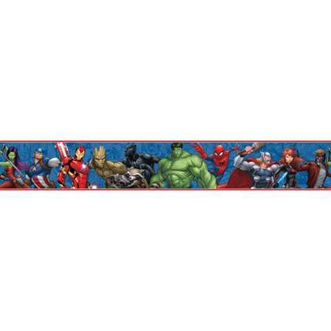 Marvel Characters Border