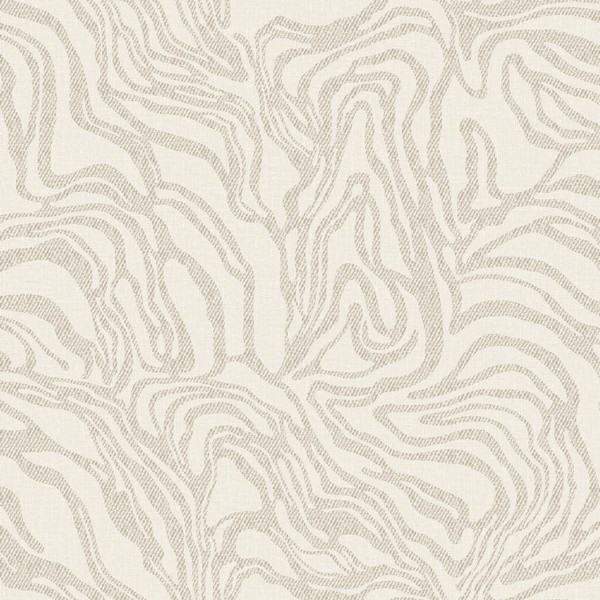 Massar Taupe Modern Marbled Wallpaper