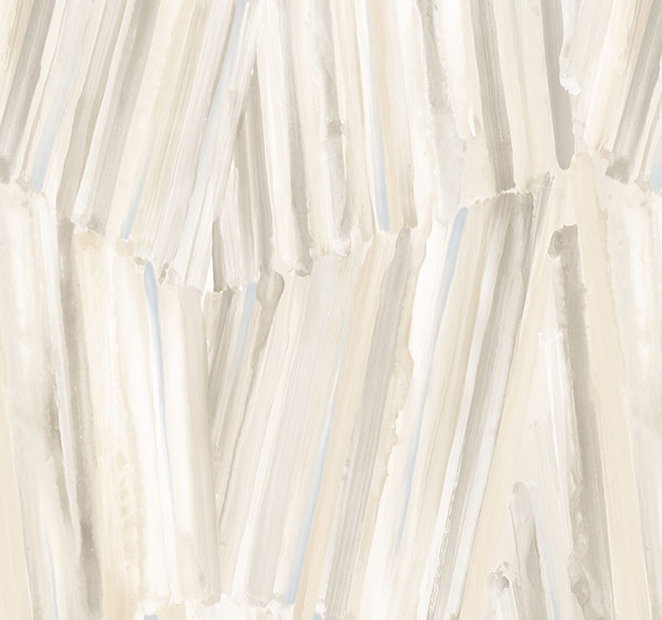 Masterwork Beige Brushstrokes Wallpaper