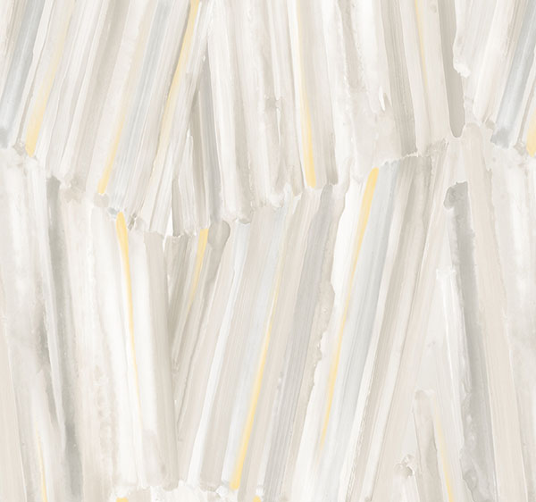 Masterwork Pearl Brushstrokes Wallpaper
