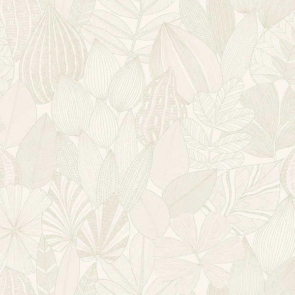 Mathias Pearl Botanical Wallpaper