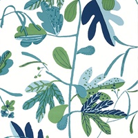 Matisse Leaf Wallpaper