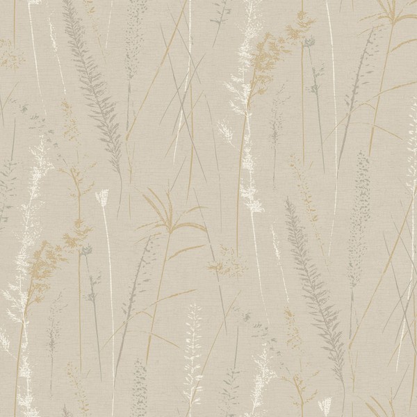 Meadow Splendor Neutral Wallpaper