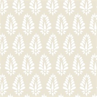 Mehndi Neutral Wallpaper