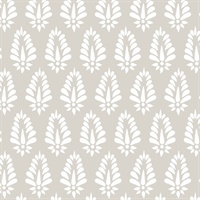 Mehndi Taupe Wallpaper