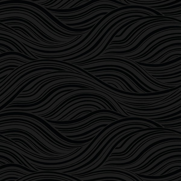 Melody Waves Metallic Inkwell Wallpaper
