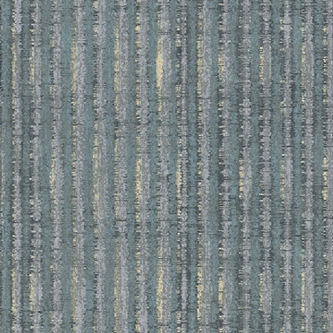 Annabeth Teal Distressed Stripe Wallpaper
